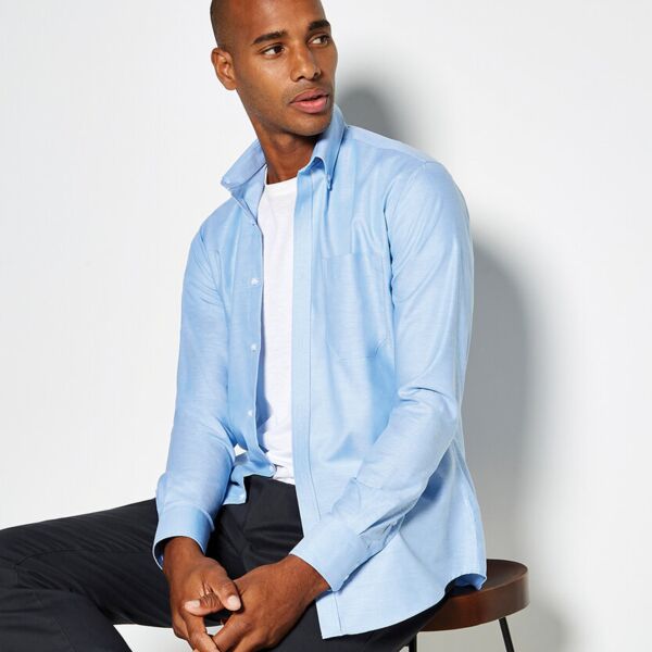 Slim fit workwear Oxford shirt long-sleeved (slim fit) Thumbnail