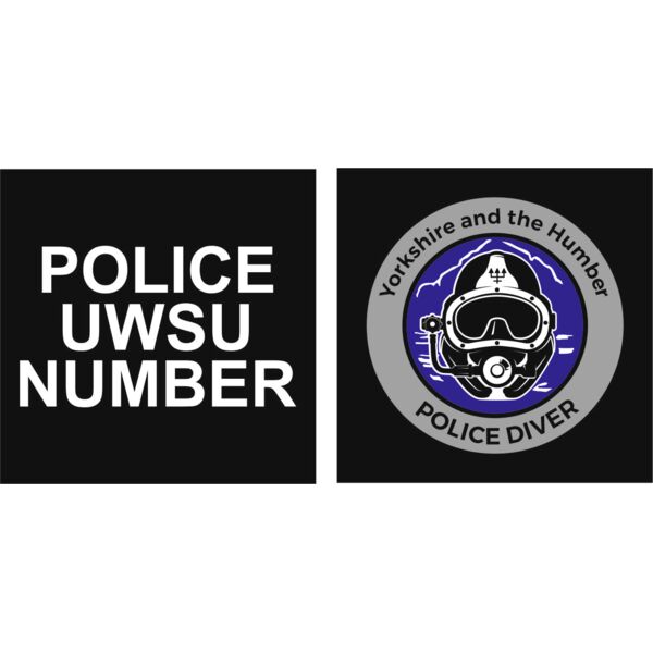 Police Diver Patches Set  Thumbnail