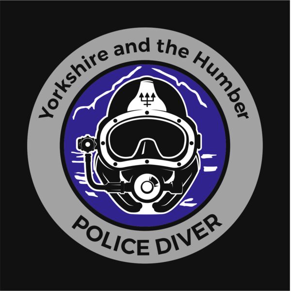 Police Diver Badge Patch  Thumbnail