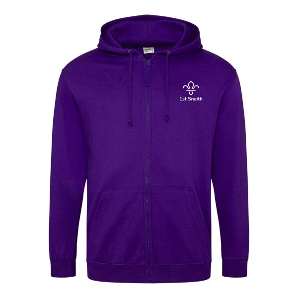 1st Snaith Scouts Zip Hoodie Thumbnail